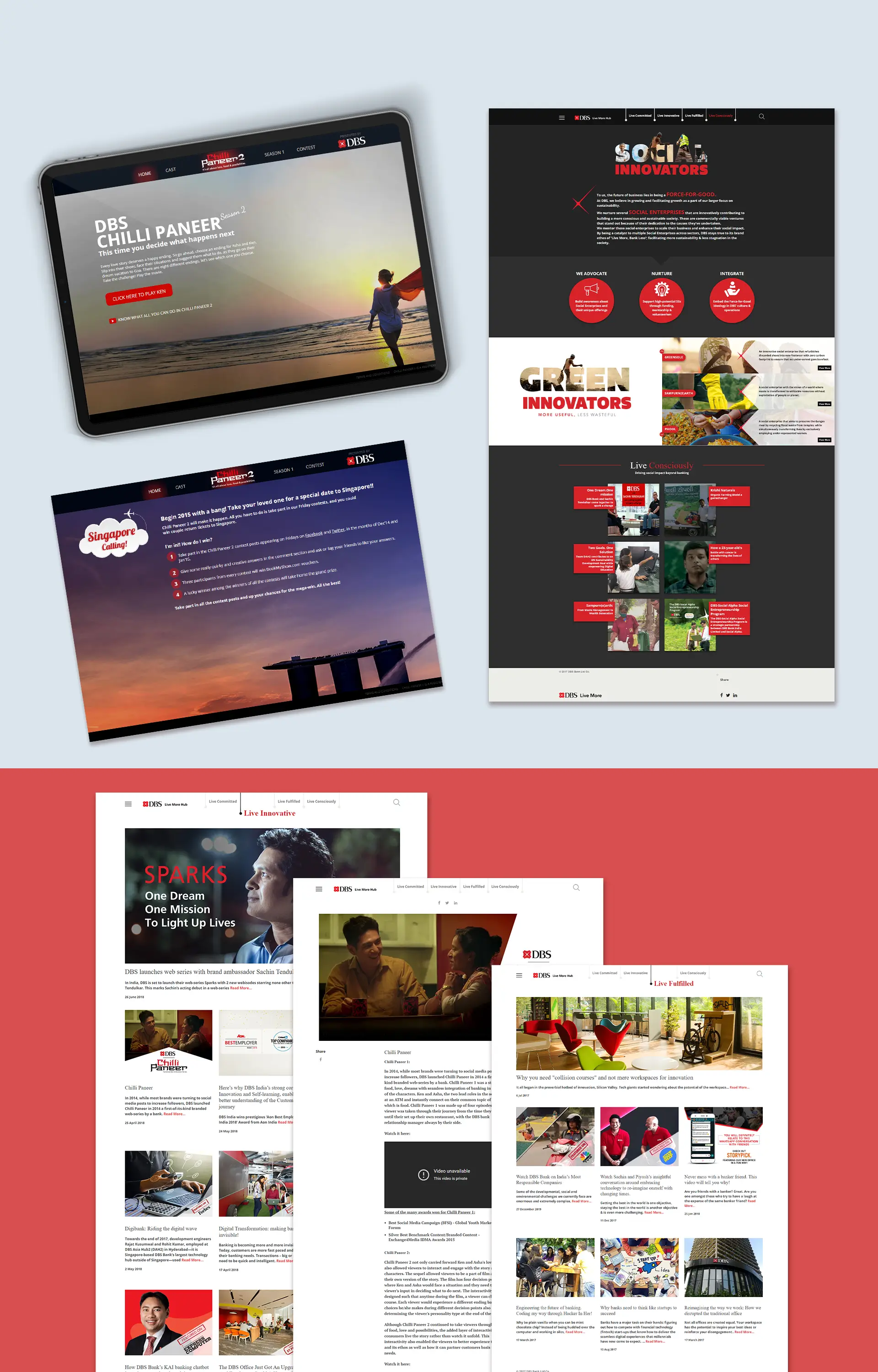 DBS Bank work sample