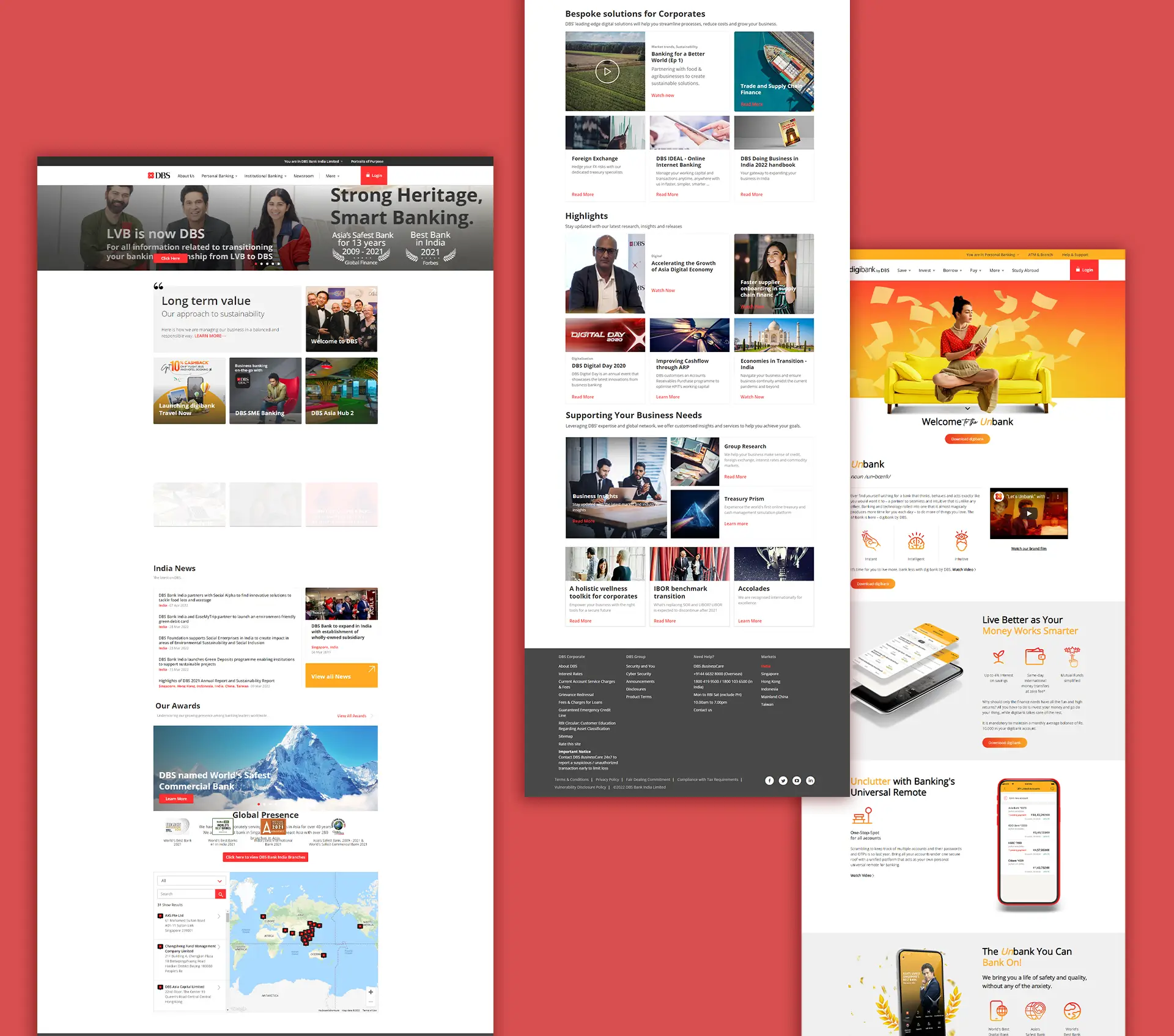 DBS Bank work sample