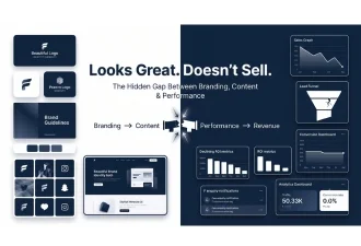 Why Your Brand Looks Good but Doesn't Sell: The Gap Between Branding, Content and Performance